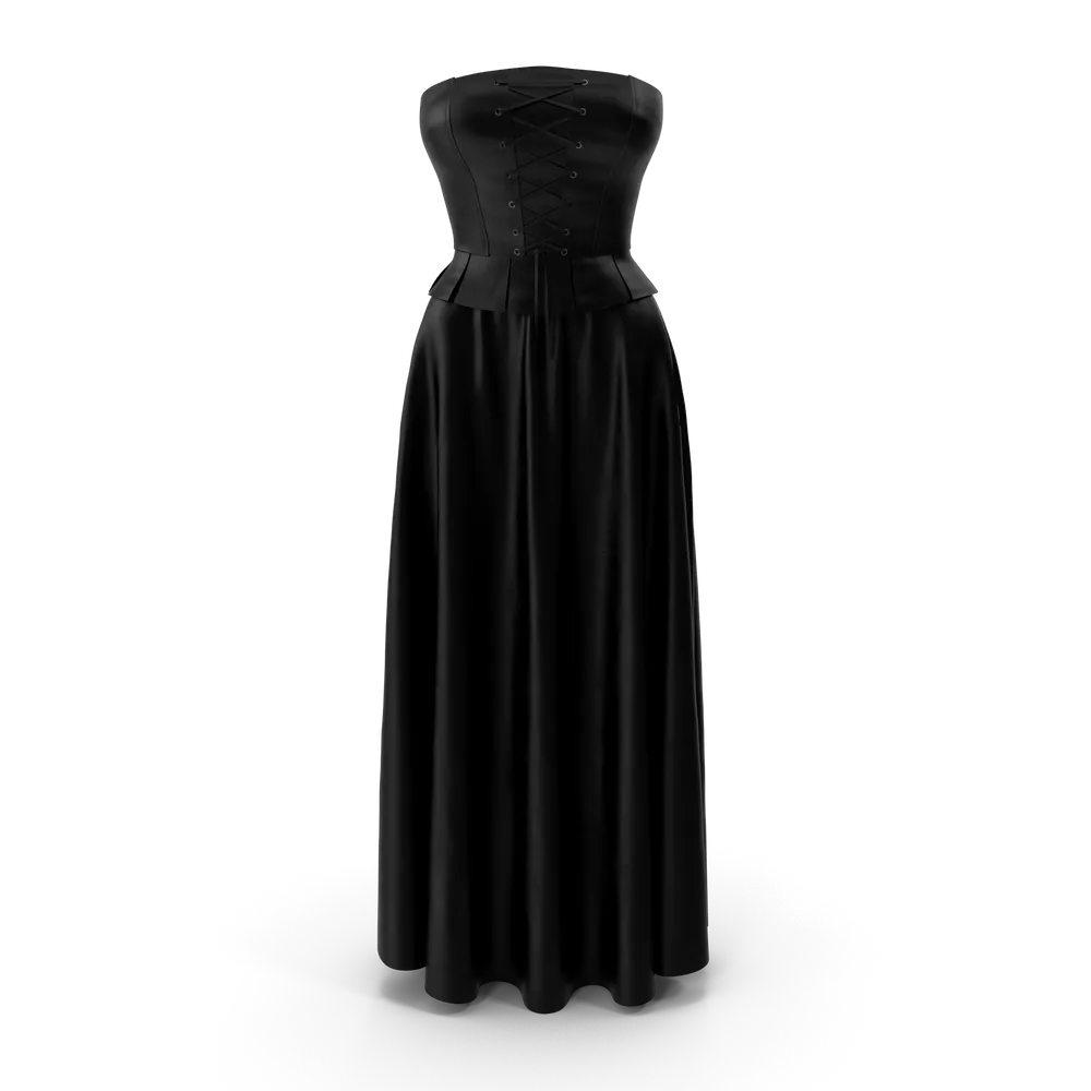 Conjunto Corset com Saia Preta