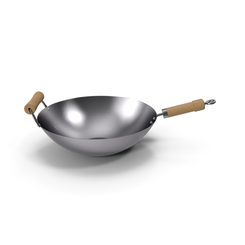 Wok Antiaderente em Aço Carbono