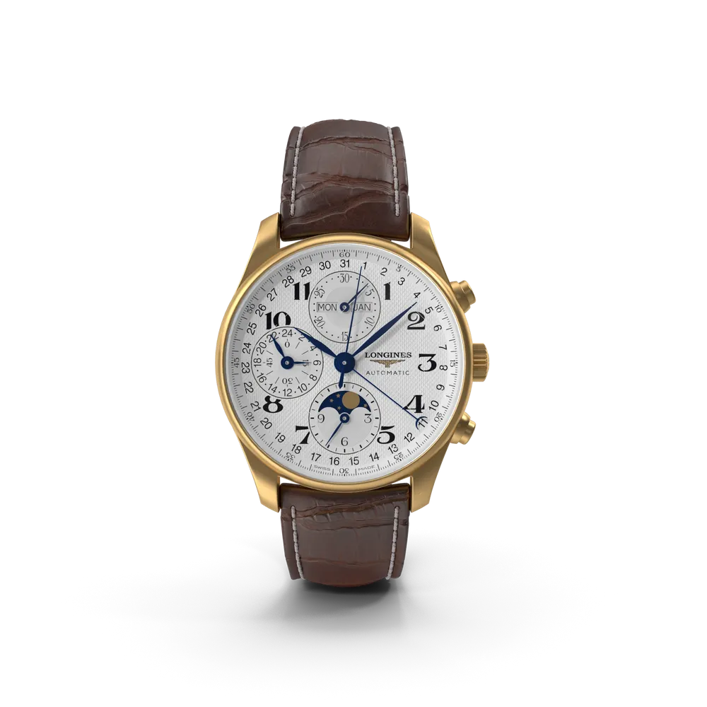 Relógio Masculino Pulseira de Couro